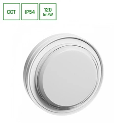 PASTILO 10W CCT 230V 120st IP54 IK10 180x47mm BIAŁY OKRĄGŁA