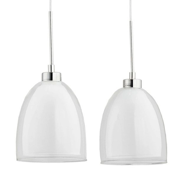 Lampa wisząca ALFA RONDA BIAŁA 3xE27 18cm | 60138