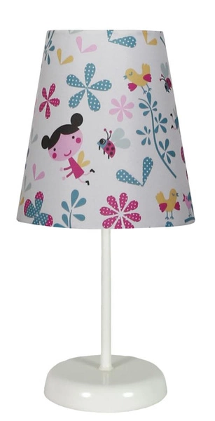 Lampa dziecięca stołowa/nocna GIRL 41-63038, kolorowa, 1x40W E14