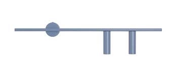 Aldex KINKIET TREVO 2 DUSTY BLUE (right) 1104D16_2