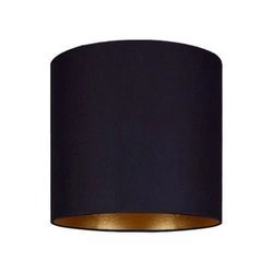 Abażur system lamp PETIT tkanina | czarny złoty 8333