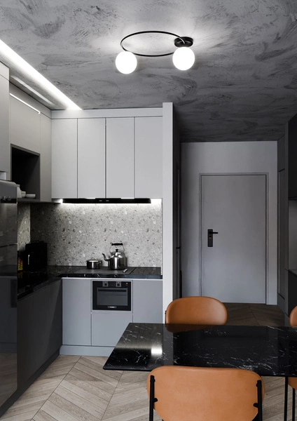 Lampa sufitowa Emibig SOPRA 2 BL OPAL 1257/2