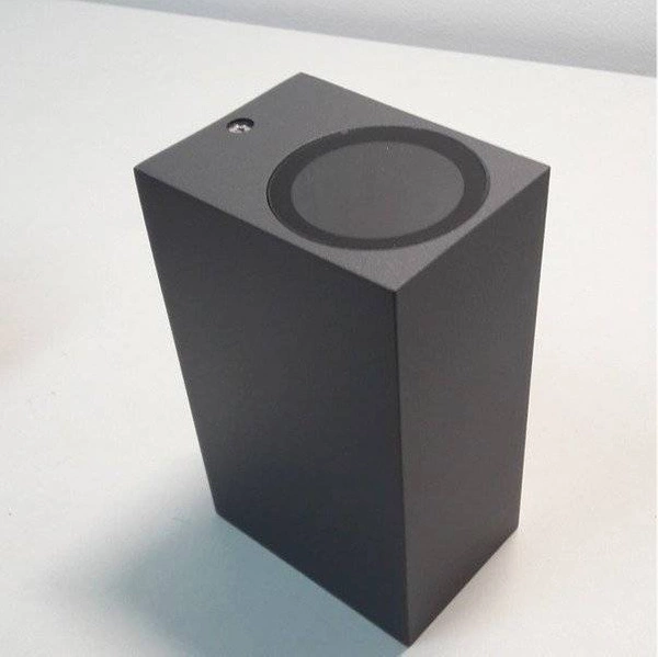 Kinkiet elewacyjny MINI II 15cm kostka 2xGU10 antracyt