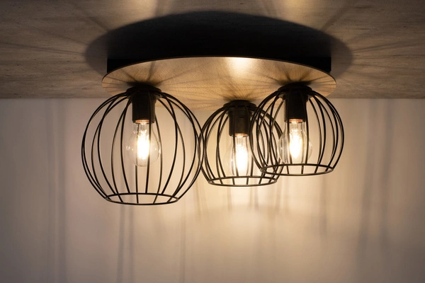 Lampa Sigma CYBER 3 koło dąb/czarny pafon 32356