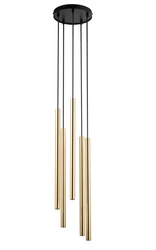Lampa Sigma SOPEL LUX 5 KOŁO czarny/złoty 40739