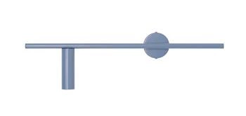 Aldex KINKIET TREVO DUSTY BLUE (left) 1104C16