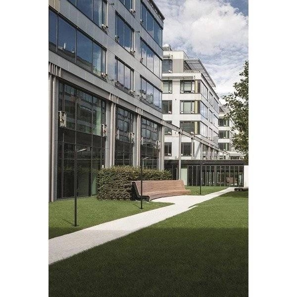 Słupek latarnia ogrodowa PATHWAY LED 36W czarny 285cm 9125