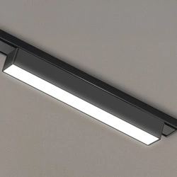 Slim Magnetic Track Czarny 23cm 10W LED Tuya CCT