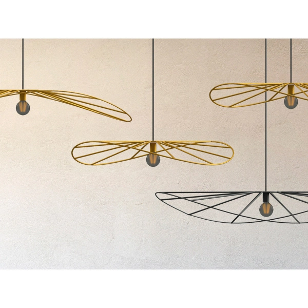 Lampa wisząca ESKOLA 140 TH.012CZ czarna 1xE27