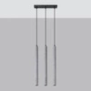Lampa wisząca PASTELO 3L beton