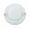 Downlight panel LED SLIM E6 16W 3000K 205mm | srebrny