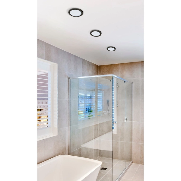 Azzardo SLIM 22 ROUND 4000K IP44 BLACK 4164