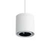 Lampa wisząca POINT DUO wys.130cm szer.13cm GU10 IP20 | Biały / Czarny 11510