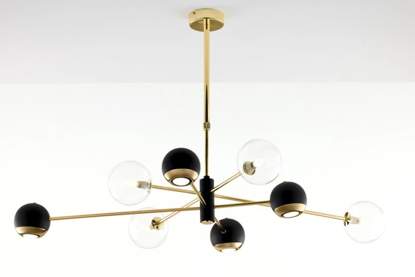 Nowoczesny Żyrandol MOKA wys. 47-69cm 4xG9 4xGU10
14W IP20 | Złoty