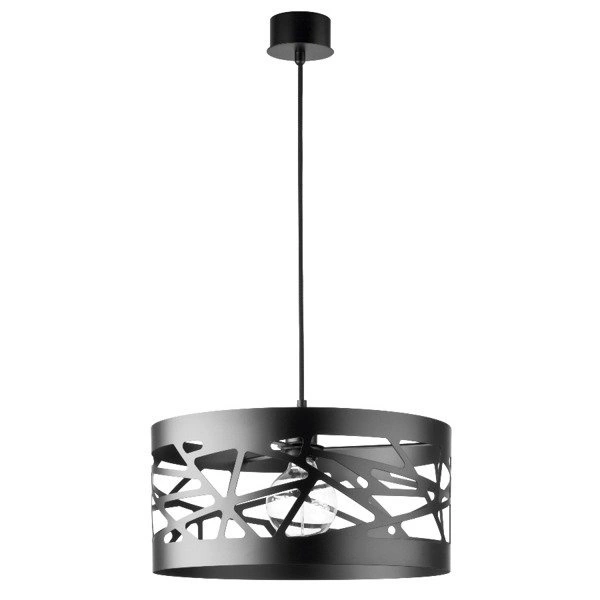 Lampa wisząca MODUŁ FREZ czarna 39cm
