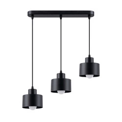 Lampa wisząca SAVAR 3, czarna, 3x60W E27, SL.1133