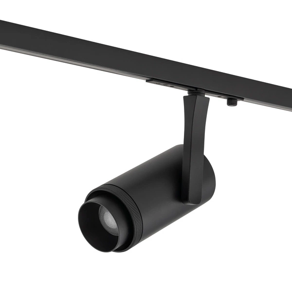 SPOT ZOOM LED 15W 3000K 500lm szer.5.7cm wys.16cm do szynoprzewodów NANO-LVM | Czarny 11716