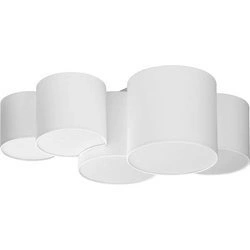 Nowoczesna lampa sufitowa MONA WHITE 3443 5xE27 3443