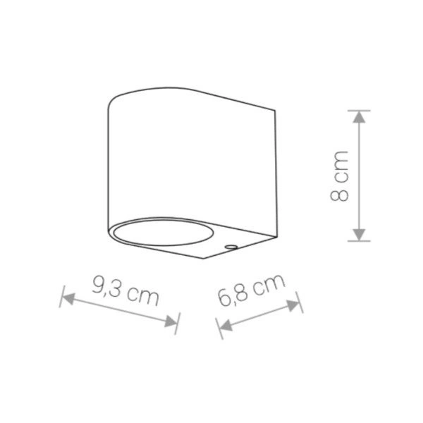 Kinkiet ARRIS wys 8cm 9516