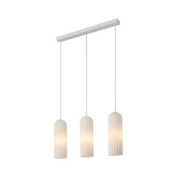 Lampa wisząca MIELLA E27 Szkło | Biały