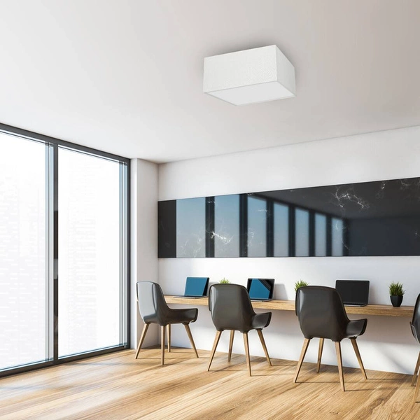 Lampa sufitowa ALBION, MLP7507, biel/bawełna, 3x60W E27