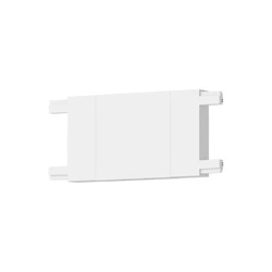 Slim Magnetic Track Biały Łącznik Szyn Prosty