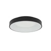 Plafon NIKKI ROUND LED śr. 48cm 48W barwa neutralna | czarny 11211