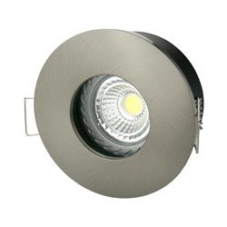 Oczko sufitowe aluminium FIALE IV GU10 IP65 śr. 8,4cm | srebrny