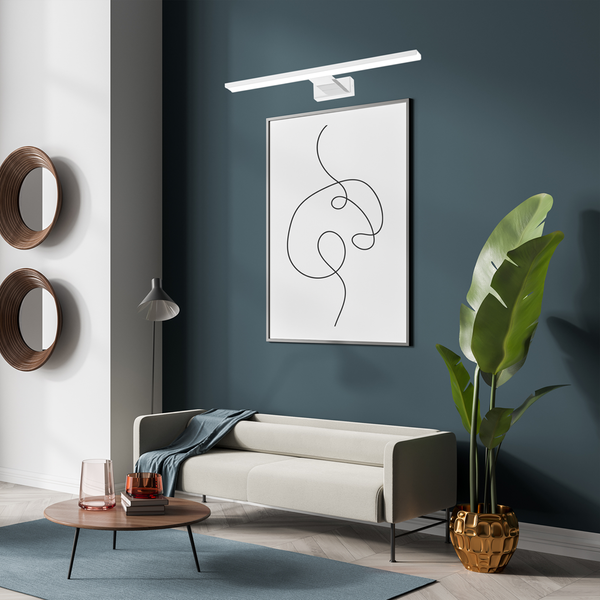 Kinkiet PINTO WHITE 12W LED 50cm | Biały 