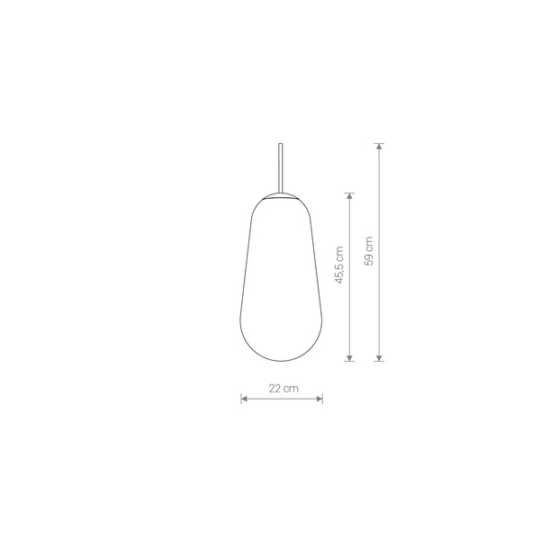 Klosz CAMELEON PEAR L BLACK | czarny