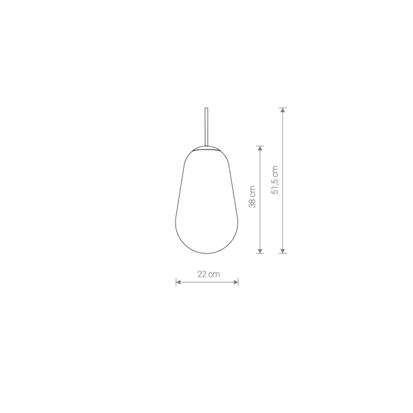 Klosz CAMELEON PEAR M BLACK | czarny