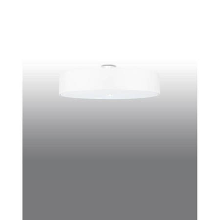 Lampa sufitowa SKALA SL.0809, 60cm, biała, 5x60W E27