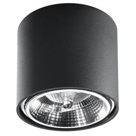 Lampa sufitowa TIUBE, SL.0697, czarna, 1x40W GU10/ES111