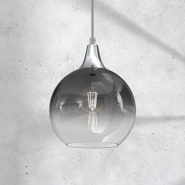 Lampa wisząca MONTE SILVER, 20 cm, MLP8320, srebrna, 1x60W E27