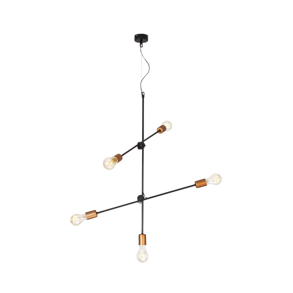 Lampa wisząca STICKS X5 retro simple