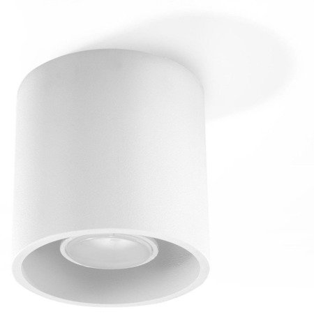 Plafon Sollux ORBIS 1 Biały 12W LED, SL.0021