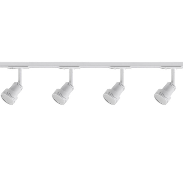 Zestaw szynoprzewodu jednofazowego STORM SET, biały, 4x50W GU10